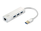Level One Adapter USB3.0-> RJ45 10/100/1000.3xUSB3.0 0.15m si