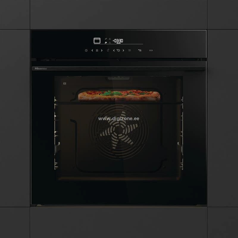 Hisense integreeritav ahi HO66F8PIZZACHEF Built-In Oven, 77L, must