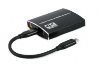 GEMBIRD A-CM-HDMIF2-01 USB-C to Dual HDMI adapter, 4K 60Hz, must