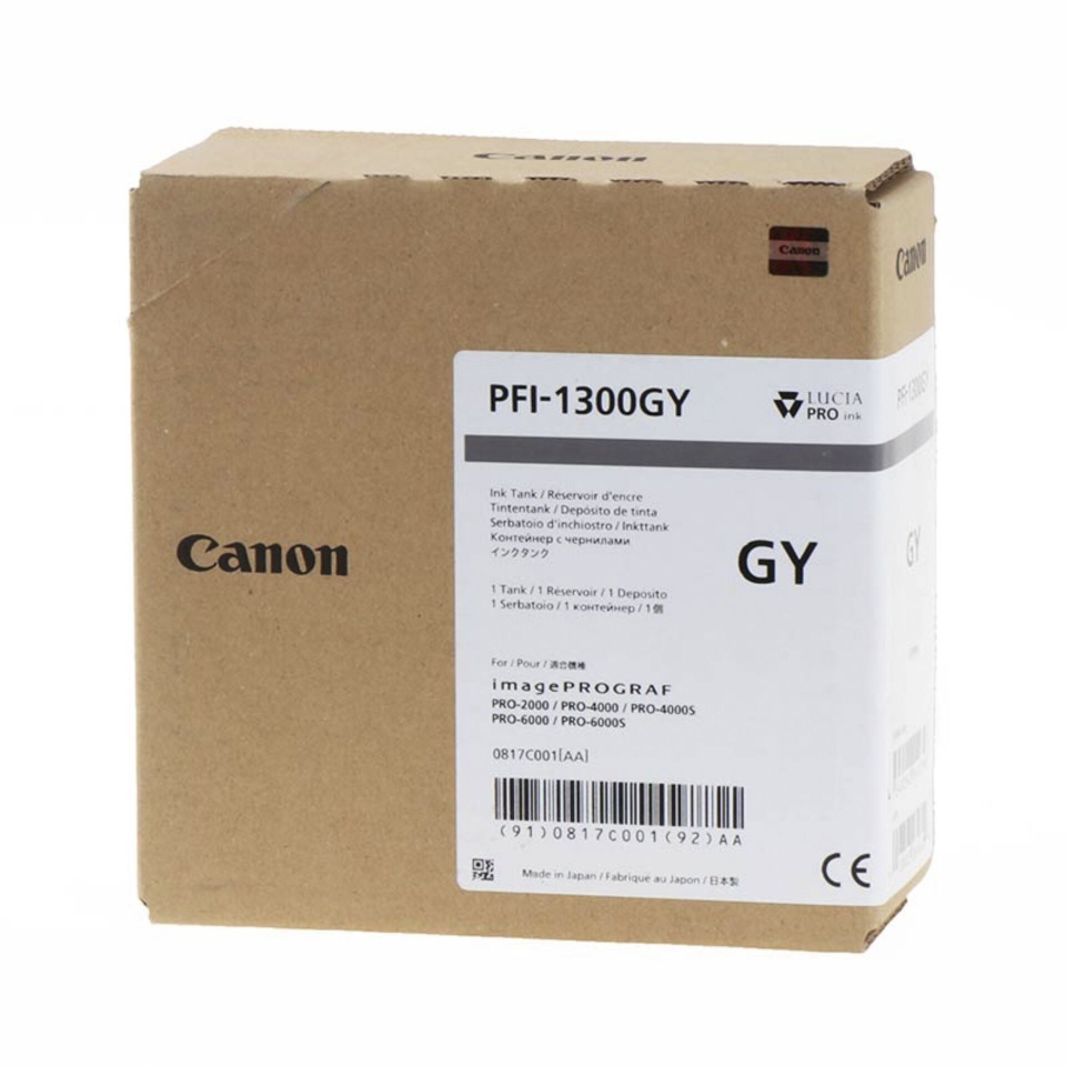 Canon PFI-1300 ink grey 330 ml