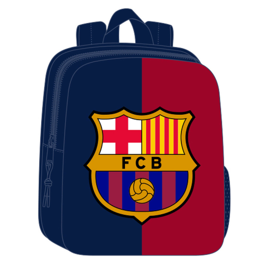 F.C. Barcelona seljakott sinine kastanpruun 22x27x10cm