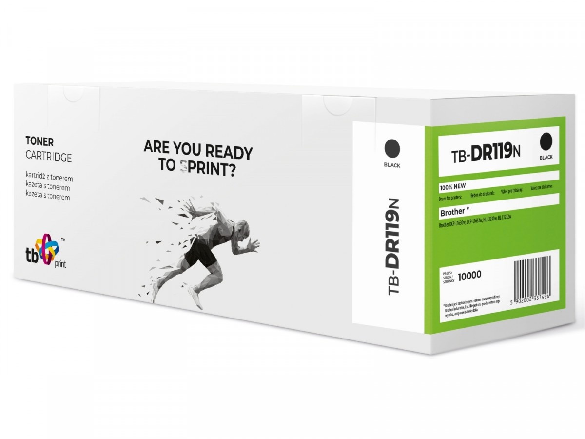 TB Print tooner Drum for Brother HL-L1230w DR119 TB-DR119N BK 100% new