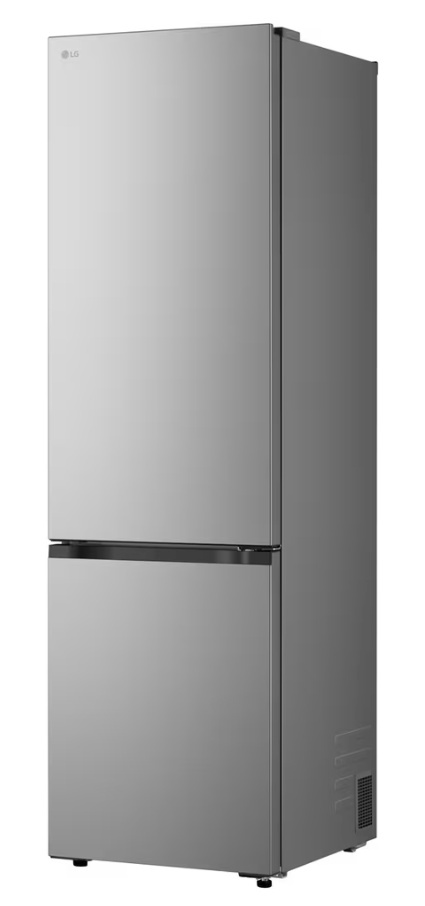 LG GBBS322CPY külmik, C, Free-standing, Combi, Height 2.03 m, Net fridge 262 L, Net freezer 113 L, hõbedane