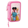 Barbie pinal tarvikutega Girl roosa 12.5x19.5x4cm 28-osaline