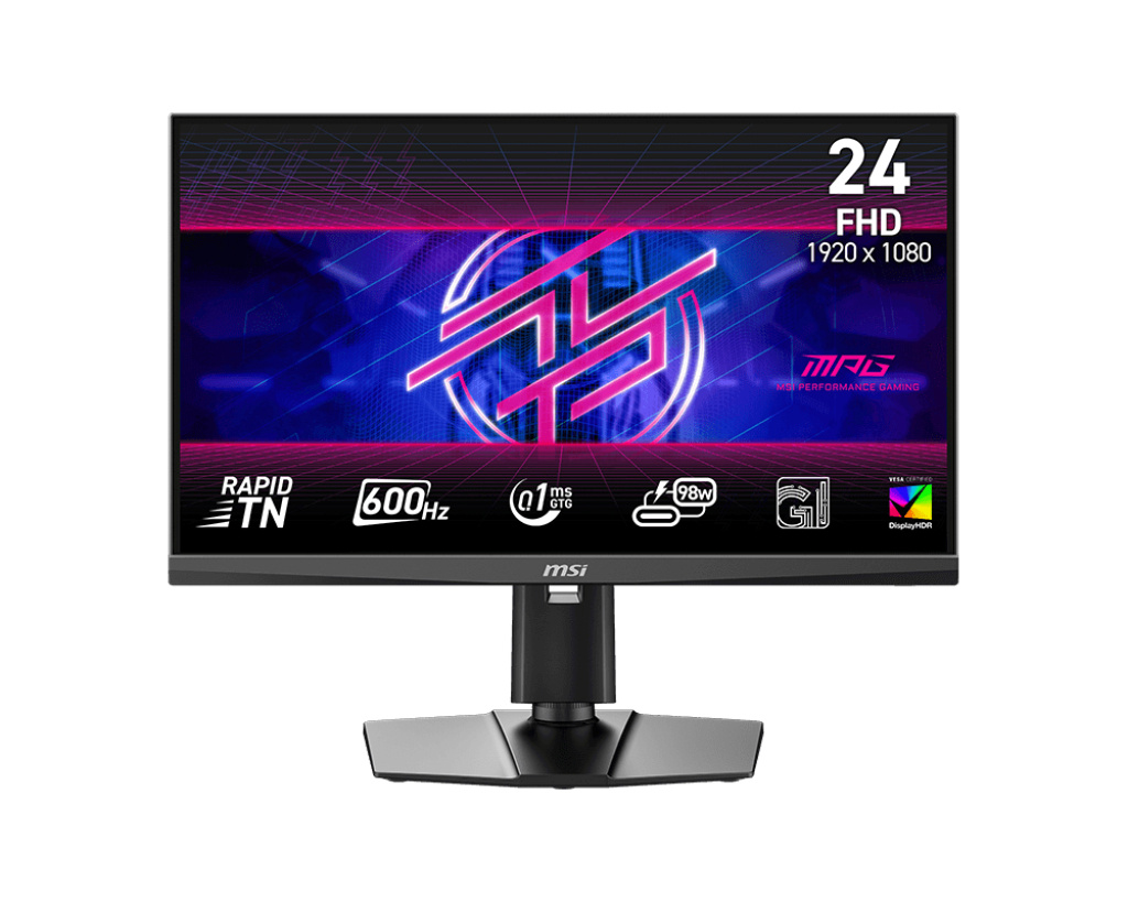 MSI monitor mpg 242r X60n 24.1" /USB Hub Tn, FHD, 16:9, 600hz 0.1Ms, mpg242rx60n