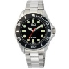 Q&Q meeste kell GENT DIVER BLACK (Ø 41mm)