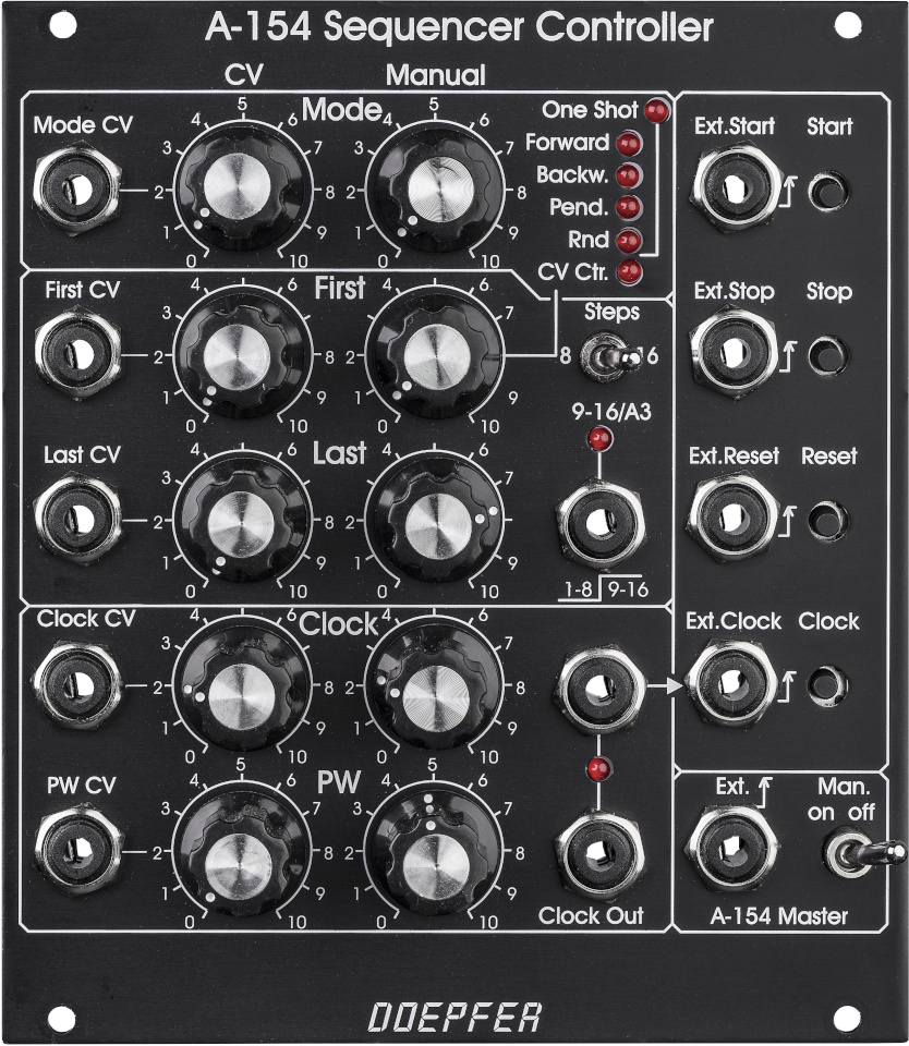 Doepfer A-154V Vintage Sequencer Controller Eurorack moodul