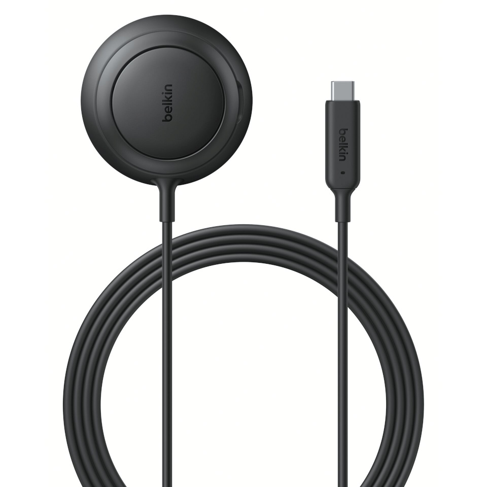 Belkin juhtmevaba laadija UltraCharge Ladepad Qi2 25W ohne Netzteil sw WIA014hqBK