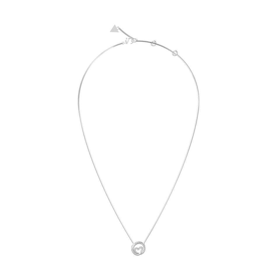 Guess naiste kaelakee JUBN05526JWRHT-U Hõbedane