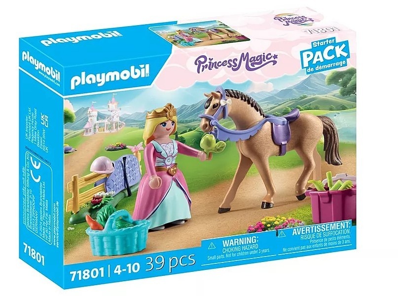 Playmobil klotsid Set z Princess Magic 71801 Księżniczka z koniem