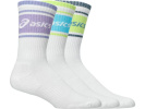 Asics sokid 3 PACK LOGO CREW Sock valge - suurus 43/46
