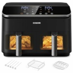 Cosori kuumaõhufritüür Dual Basket 8.5 Chef Edition must 8,5 L