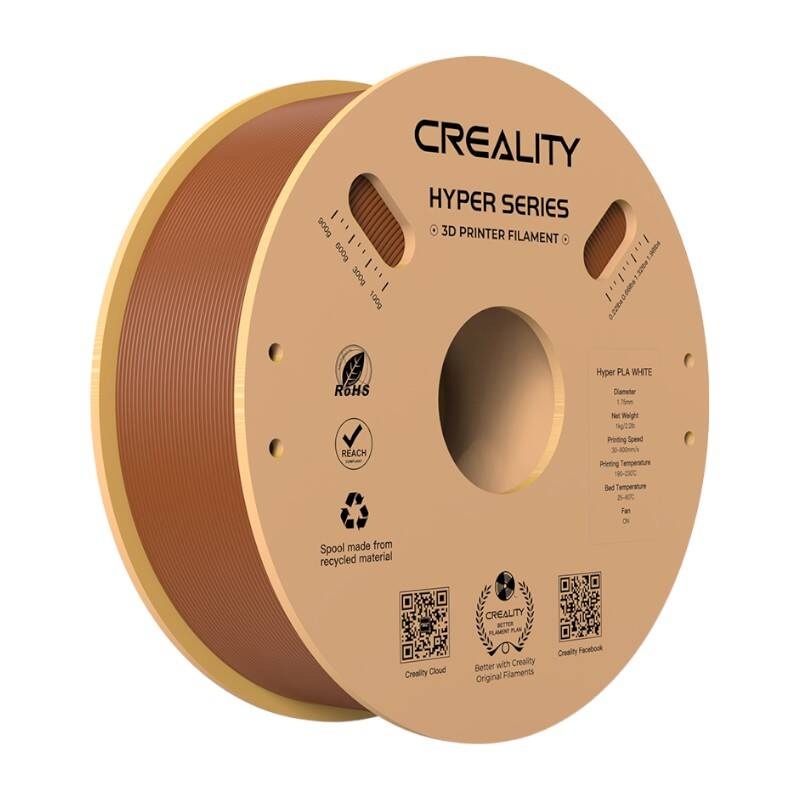 Creality 3D-printeri niit Hyper PLA Filament (pruun)
