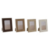 Home Esprit pildiraam Home ESPRIT valge pruun beež helepruun Samet Kristall Kaasaegne 16 x 2 x 21 cm (4 Ühikut)