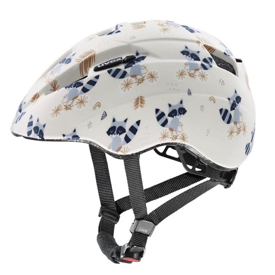 Uvex kiiver Kid 2 CC 46–52 cm – children’s cycling Raccoon Matt