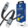 3mk kaabel Hyper Cable N-SERIES USB-C -> USB-C 3m PD 3.0 QC 3.0 20V/3A 60W. must