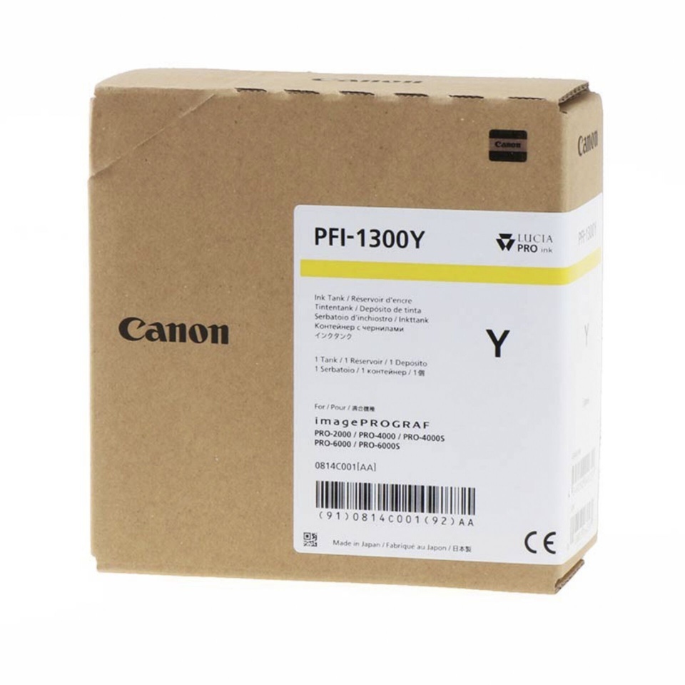 Canon PFI-1300 ink yellow 330 ml