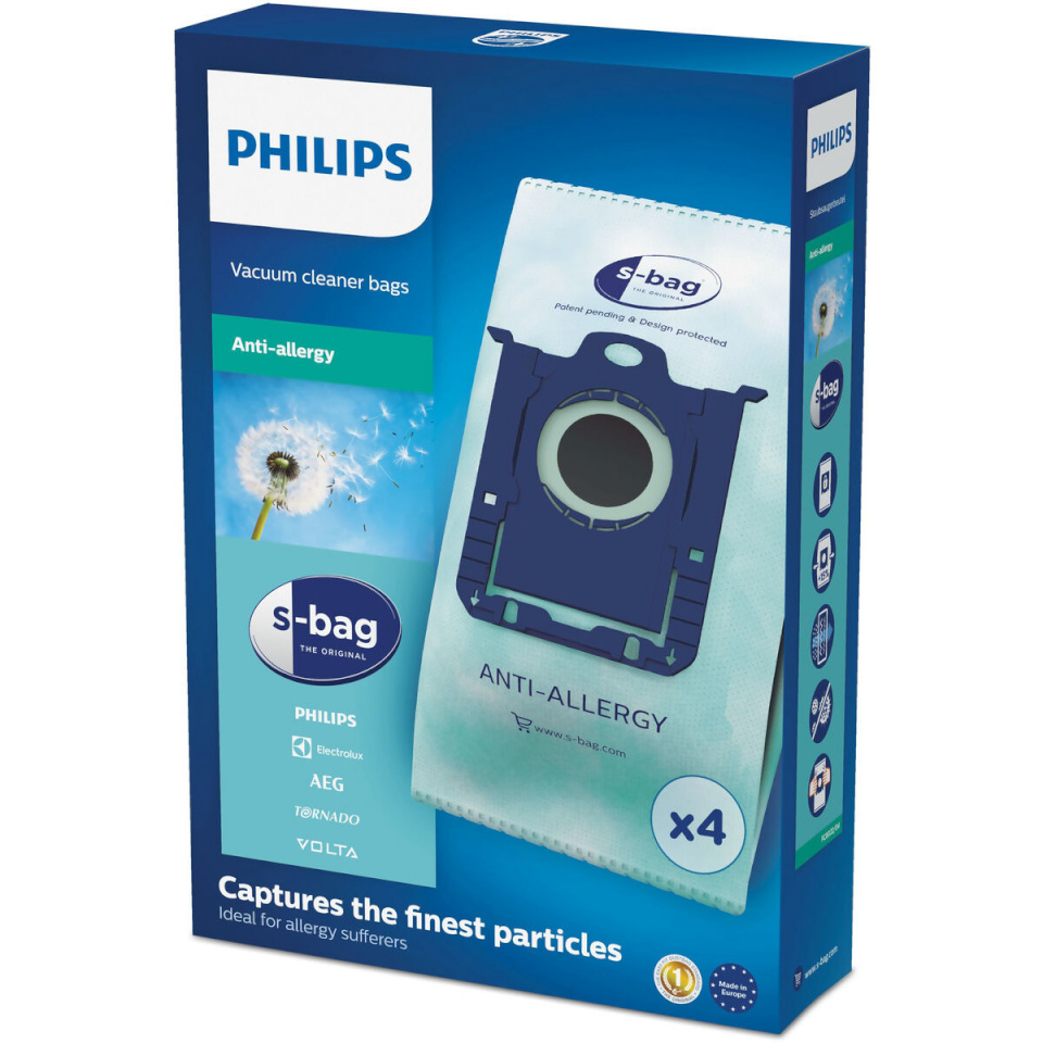 Philips tolmukotid FC8022/04 S-Bag, 4tk