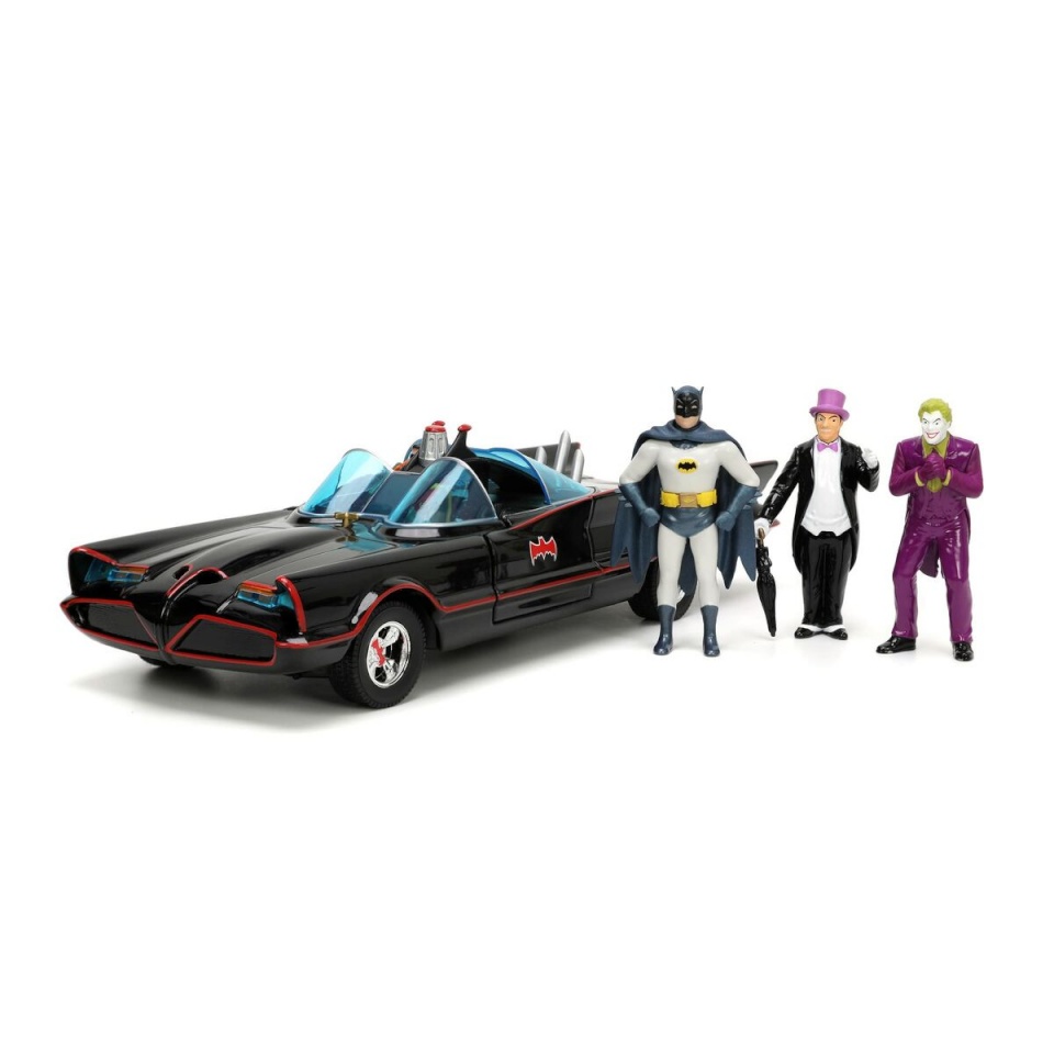 Batman auto Batmóvil 1966 Classic 19cm