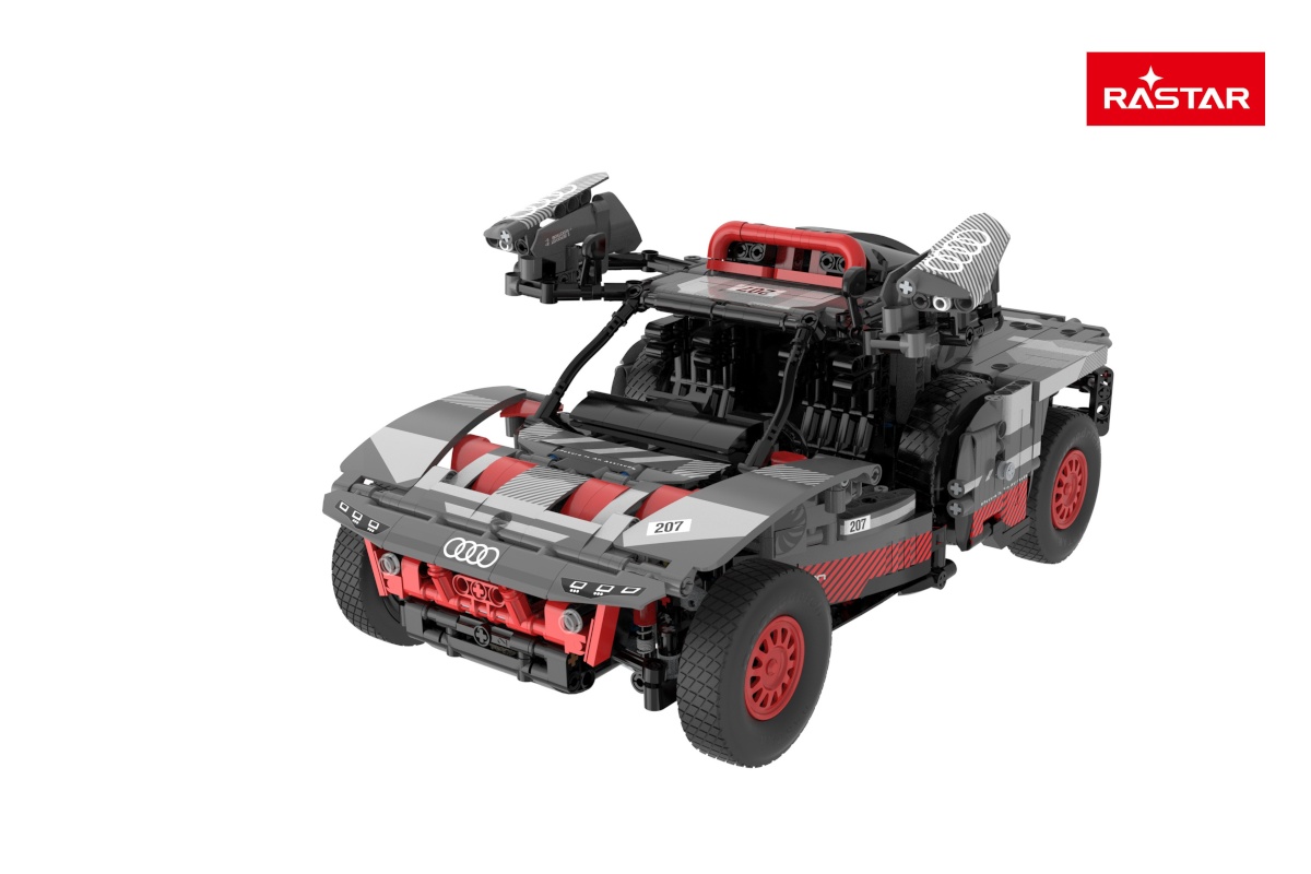 Rastar RASTAR 1:14 kokkupandav auto mudel Audi RS Q e-tron Bricks, 92170
