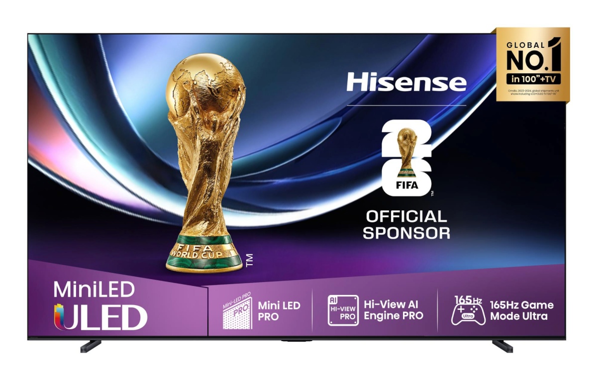 HISENSE televiisor 100 " 4K Ultra HD 3840 X 2160 Pixels flat 16:9 uled 100u7qpro