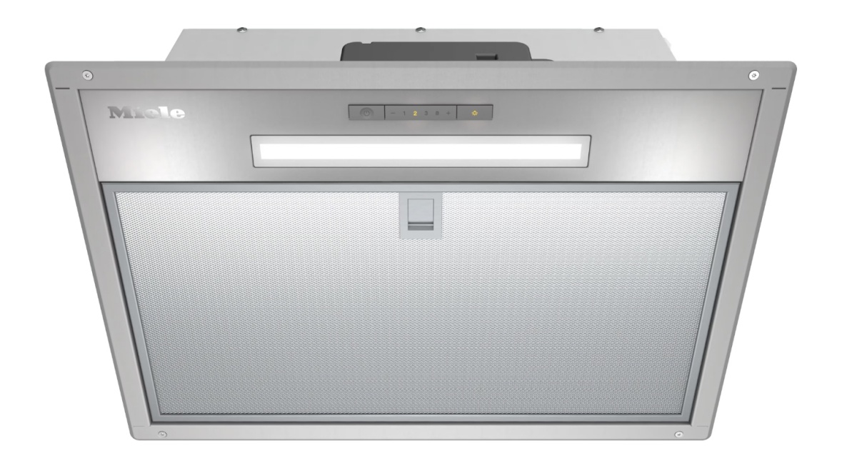 Miele õhupuhasti DAE1530 Built-In Cooker Hood,  675 m³/h, 53,2cm, roostevaba teras