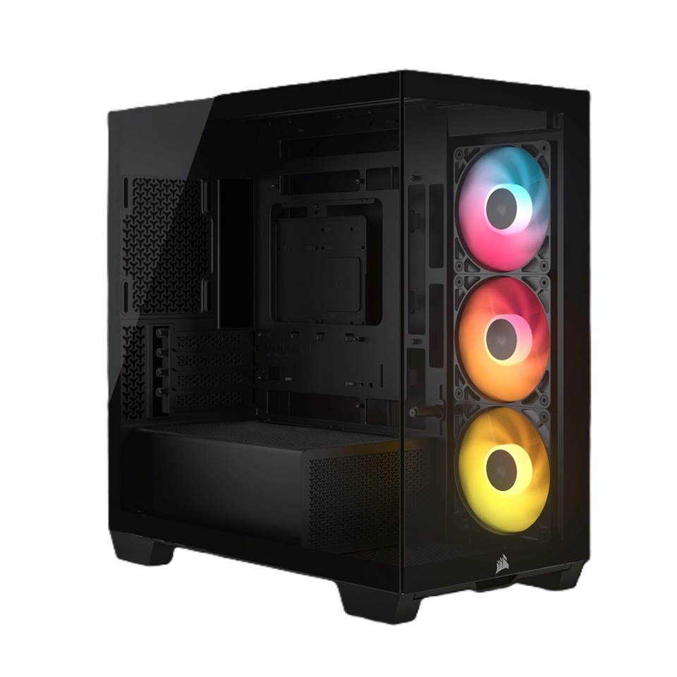 Corsair korpus RS-R 2800X ARGB Panoramic Glass Micro-ATX must