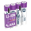 Ansmann li-ion akud Mignon AAA Type 500 Li-ion USB-C 400mAh, 4-pakk