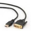 GEMBIRD HDMI-DVI Kaabel must 3 m