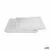 Algon Food Tray Set valge Ristkülikukujuline 2tk 23x29,5x1cm (48tk)