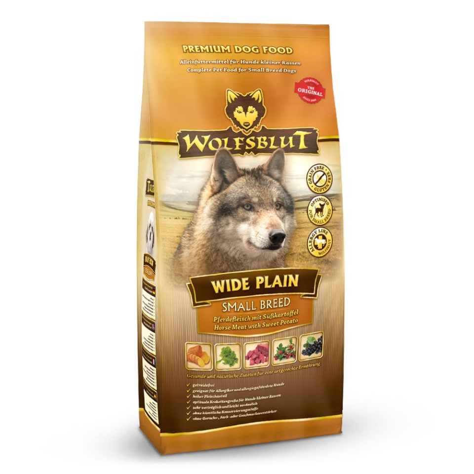 Wolfsblut kuivtoit koerale Adult Horse, Sweet Potato, 2kg