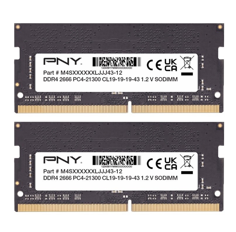 PNY mälu 16GB DDR4 2666Mhz (2x8GB) MN16GK2D42666Mhz