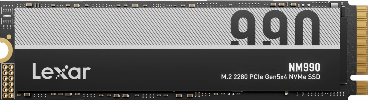 Lexar kõvaketas SSD NM990 4TB Gen5 14000/11000