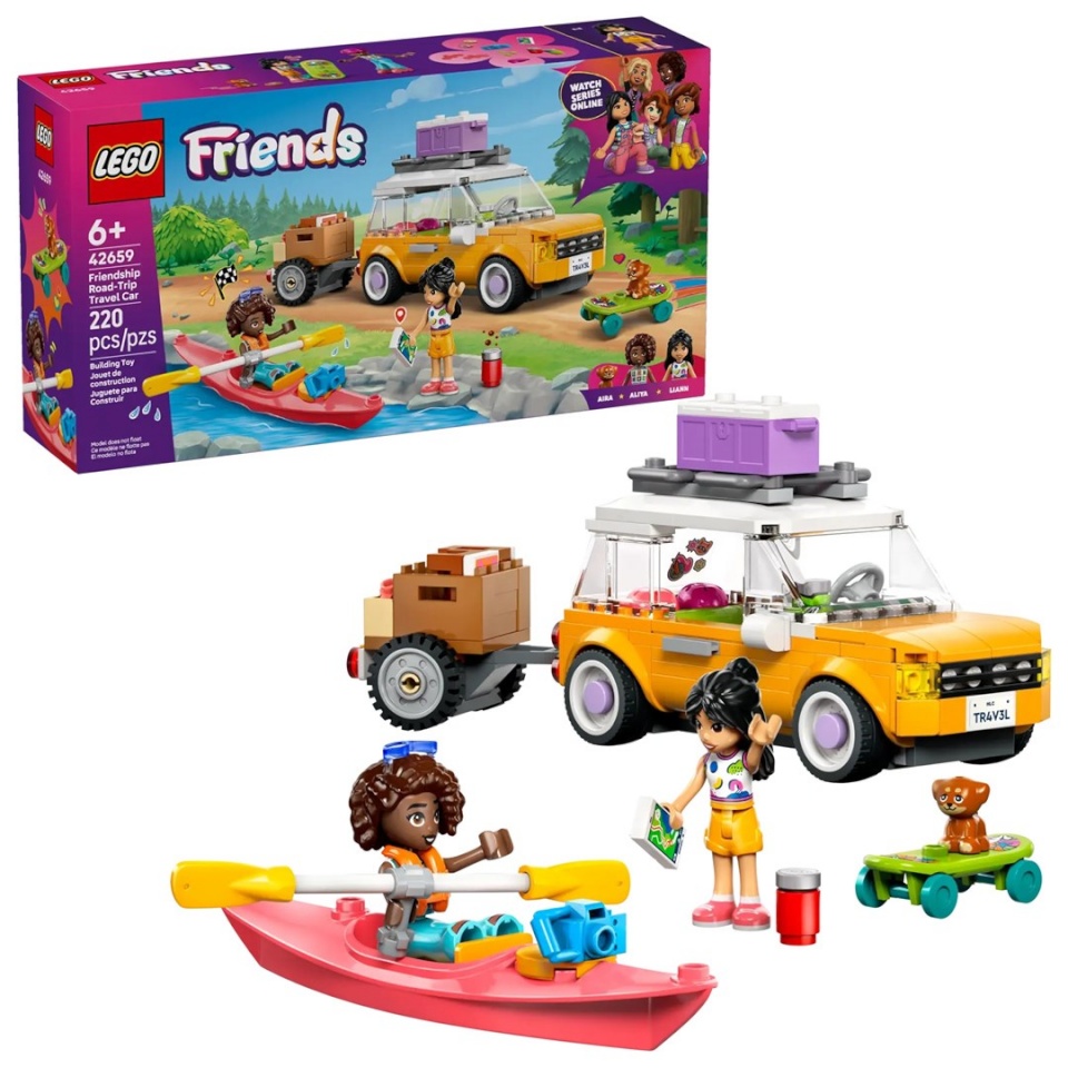Lego klotsid FRIENDS 42659 Friendship Road-Trip Travel Car