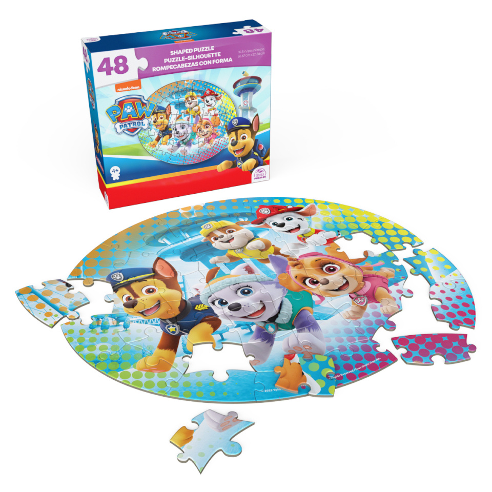 SPINMASTER GAMES pusle Paw Patrol Shape, 6067570