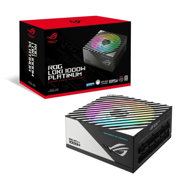 Asus Power supply SFX-L LOKI ROG 1000W Platinum 80+ ATX 3.0 ARGB must