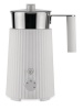 Alessi piimavahustaja MDL13W Plisse Milk Frother, valge