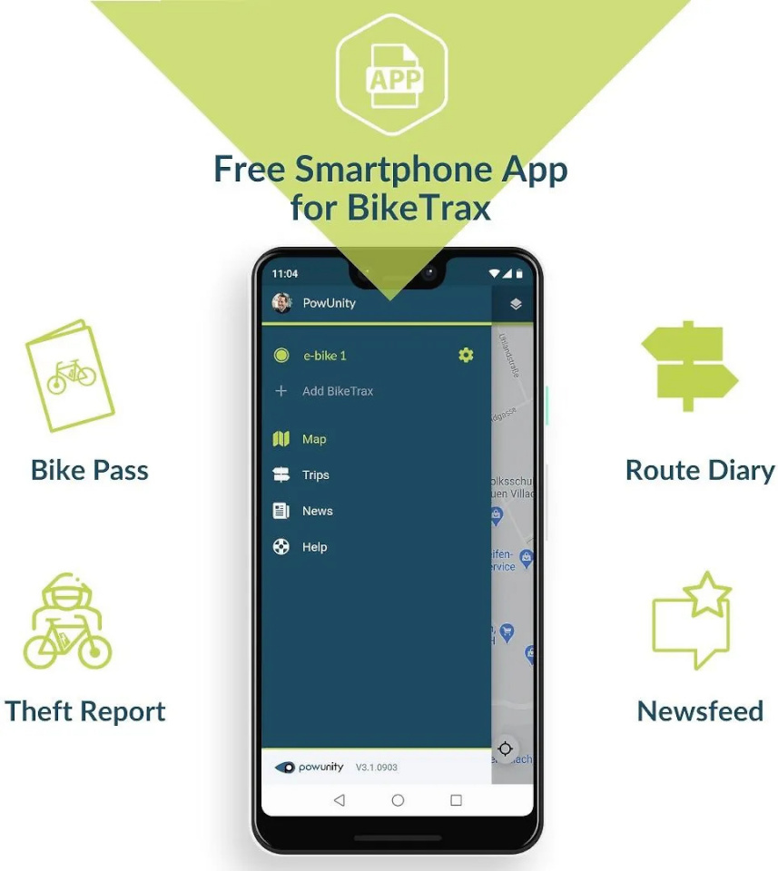 PowUnity BikeTraxi suunakood, Yamaha seeria 2, 4G