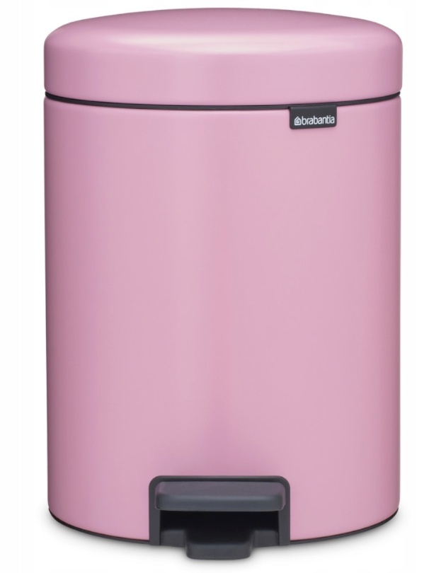 Brabantia prügikast pedaaliga Newicon Pedal Bin, 5L, Lilac Pink, roosa