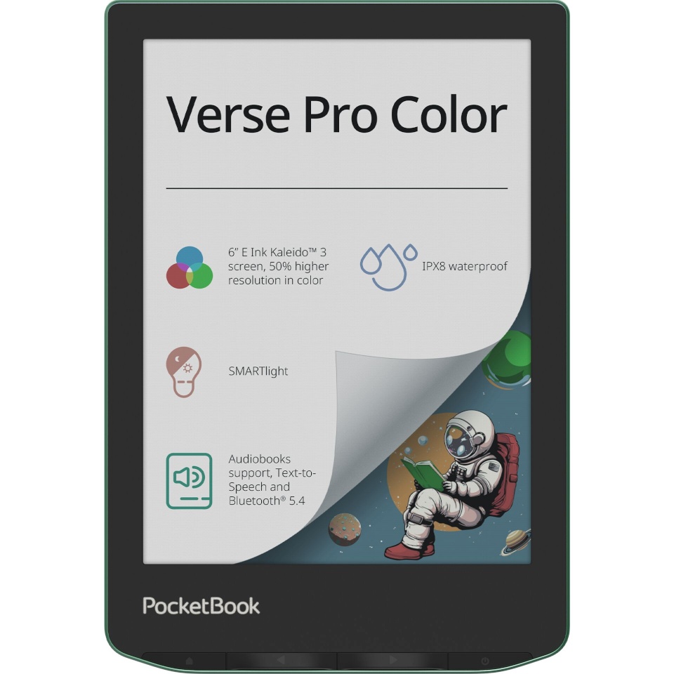 Pocketbook e-luger Verse Pro Color Sage Glow