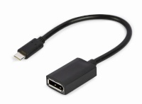 GEMBIRD A-CM-DPF-02 USB-C to DisplayPort adapter cable, 4K 60 Hz, 15cm, must