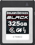 Delkin mälukaart CFexpress BLACK R1800/W1450 (G4) 325GB