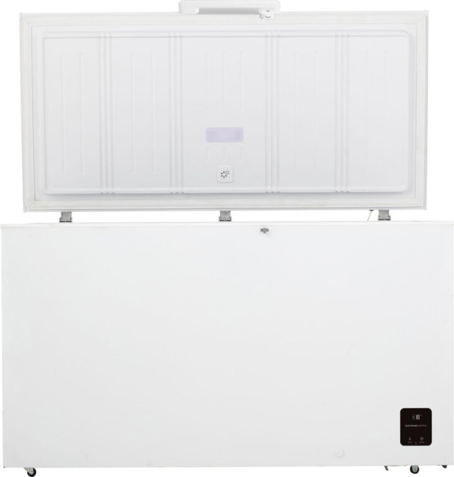 Gorenje sügavkülmik | FH43EAW | Energy efficiency class E | Chest | Free standing | Height 85.8cm | Total net capacity 440 L | Display | valge