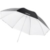 Walimex 2in1 Reflex & Translucent Umbrella valge 109cm