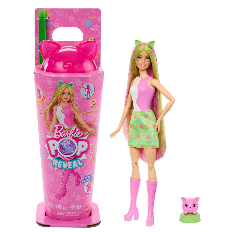 Mattel Barbie Pop! Reveal Barbie Shakes Serie - Häschen-Barbie