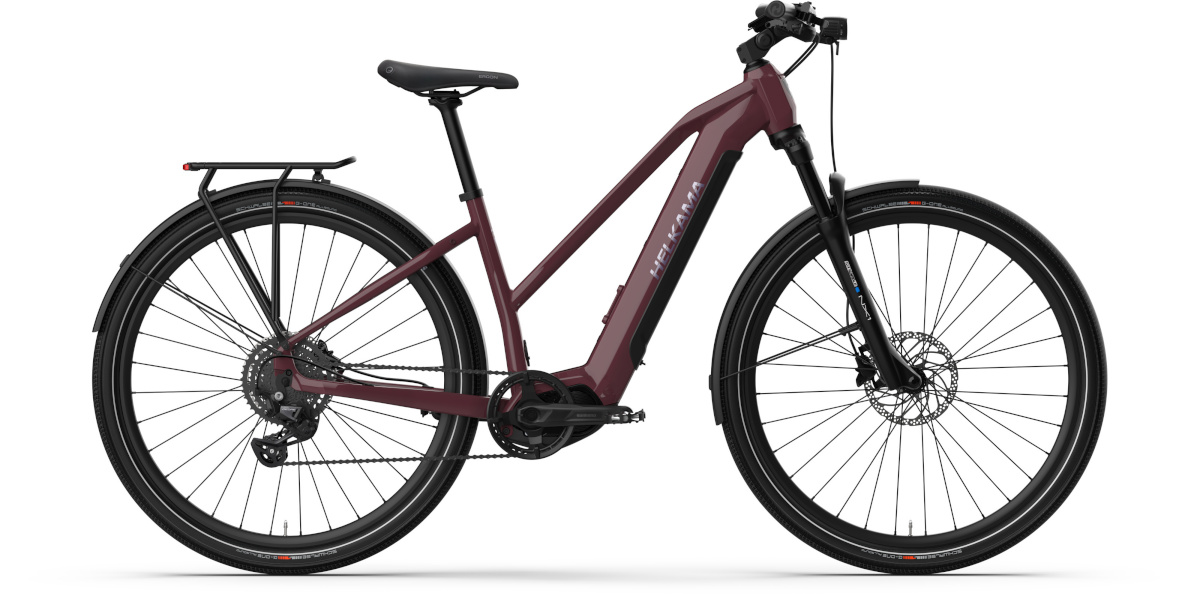 Helkama elektrijalgratas SX, (15") 29", 10-käiguline, jõhvikapunane