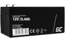 Green Cell patarei AGM VRLA 12V 3.4Ah