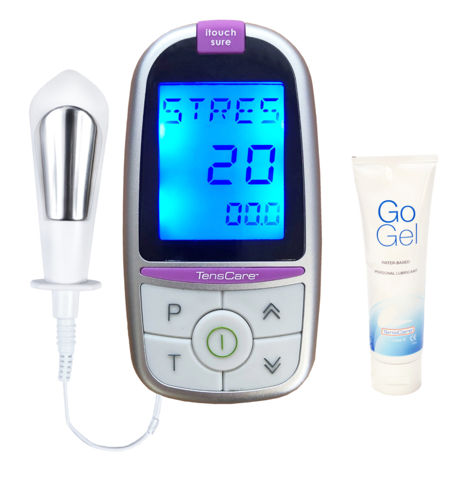 TensCare vaagnapõhjalihaste treener iTouch Sure + Gel Pelvic Floor Trainer, valge