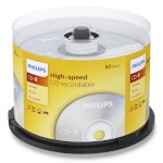 Philips toorikud 50tk CD-R 80Min 700MB 52x SP
