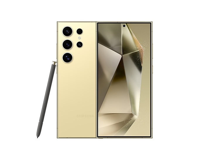 Samsung mobiiltelefon Galaxy S24 Ultra 256GB (Titanium Yellow, Android 14, 5G)
